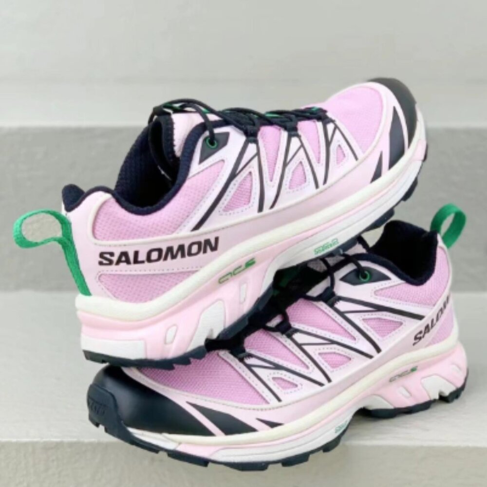 Sandy Liang Salomon XT-Expanse 6 Pink and Black Womens Sneakers - Picture 3 of 5